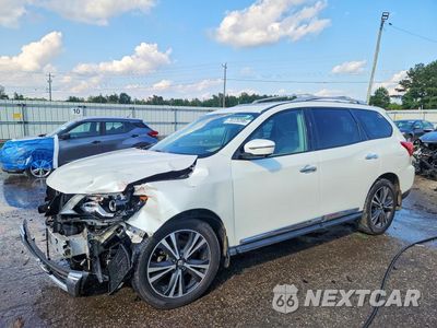2017 NISSAN PATHFINDER PLATINUM 5N1DR2MN1HC912988 - główne zdjęcie licytacji z USA - miniatura