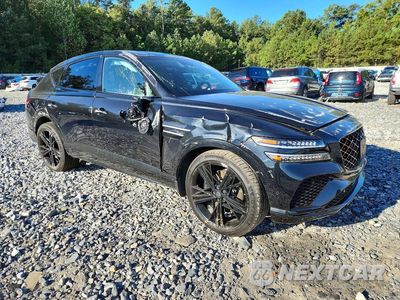 Czwarte zdjęcie samochodu z boku: 2026 GENESIS GV80 COUPE PRESTIGE BLACK VIN:KMUJDESC7TU314025 - miniatura