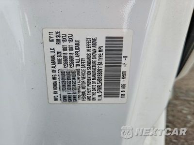 Zdjęcie 13 z 13 samochodu: 2011 HONDA ODYSSEY TOURING VIN:5FNRL5H91BB091184 - miniatura