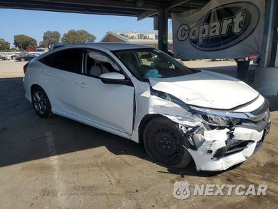 Czwarte zdjęcie samochodu z boku: 2018 HONDA CIVIC LX VIN:2HGFC2F50JH553150 - miniatura