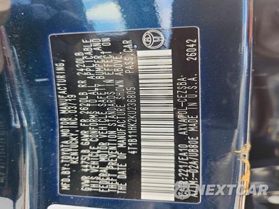 Zdjęcie 12 z 12 samochodu: 2019 TOYOTA CAMRY SE VIN:4T1B11HK2KU236805 - miniatura