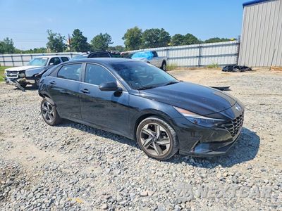 Czwarte zdjęcie samochodu z boku: 2023 HYUNDAI ELANTRA LIMITED VIN:KMHLP4AG8PU404416 - miniatura