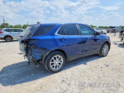 Trzecie zdjęcie samochodu z tyłu: 2022 CHEVROLET EQUINOX LT VIN:3GNAXKEV3NL267473 - miniatura