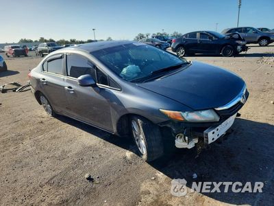 Czwarte zdjęcie samochodu z boku: 2012 HONDA CIVIC EX VIN:19XFB2F86CE103285 - miniatura