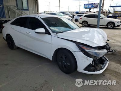 Czwarte zdjęcie samochodu z boku: 2023 HYUNDAI ELANTRA BLUE VIN:KMHLM4AJXPU081149 - miniatura