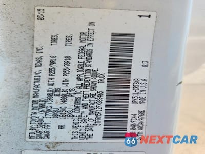 Zdjęcie 12 z 12 samochodu: 2015 TOYOTA TUNDRA SR5 VIN:5TFRM5F12FX089465 - miniatura