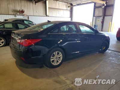 Trzecie zdjęcie samochodu z tyłu: 2014 HYUNDAI SONATA GLS VIN:5NPEB4AC3EH827338 - miniatura