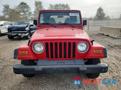 Piąte zdjęcie samochodu w środku: 2000 JEEP WRANGLER / TJ SPORT VIN:1J4FA49S8YP799445 - miniatura