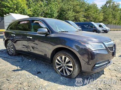 Czwarte zdjęcie samochodu z boku: 2014 ACURA MDX TECHNOLOGY VIN:5FRYD4H41EB004247 - miniatura