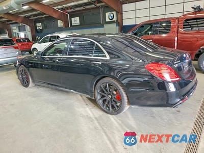 Drugie zdjęcie samochodu z przodu: 2017 MERCEDES-BENZ S 63 AMG VIN:WDDUG7JBXHA286408 - miniatura