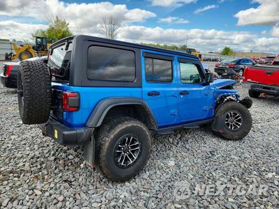 Trzecie zdjęcie samochodu z tyłu: 2025 JEEP WRANGLER RUBICON VIN:1C4RJXFG0SW633731 - miniatura