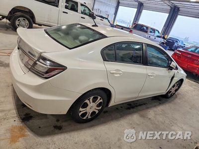 Trzecie zdjęcie samochodu z tyłu: 2013 HONDA CIVIC HYBRID VIN:19XFB4F22DE201688 - miniatura
