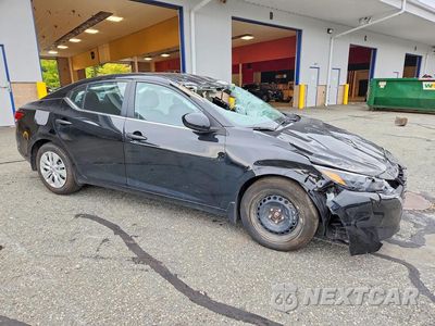 Czwarte zdjęcie samochodu z boku: 2025 NISSAN SENTRA VIN:3N1AB8BV3SY348845 - miniatura