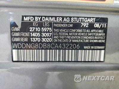 Zdjęcie 12 z 12 samochodu: 2012 MERCEDES-BENZ S 350 BLUETEC VIN:WDDNG8DB8CA432206 - miniatura