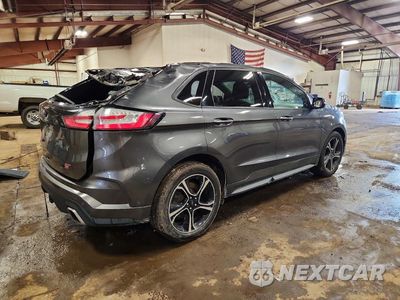 Trzecie zdjęcie samochodu z tyłu: 2019 FORD EDGE ST VIN:2FMPK4AP4KBC67392 - miniatura