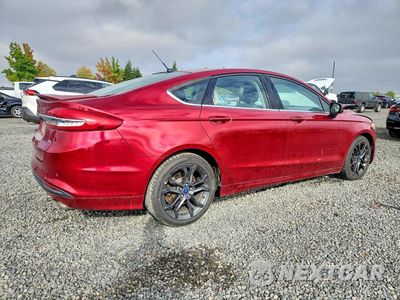 Trzecie zdjęcie samochodu z tyłu: 2018 FORD FUSION SE VIN:3FA6P0H74JR131205 - miniatura