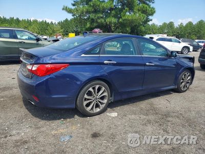 Trzecie zdjęcie samochodu z tyłu: 2014 HYUNDAI SONATA SE 2.0T VIN:5NPEC4AB2EH939715 - miniatura