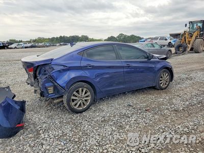 Trzecie zdjęcie samochodu z tyłu: 2014 HYUNDAI ELANTRA SE VIN:5NPDH4AE4EH495941 - miniatura