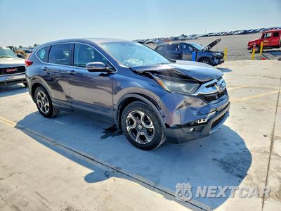 Czwarte zdjęcie samochodu z boku: 2018 HONDA CR-V EX VIN:7FARW2H52JE034126 - miniatura