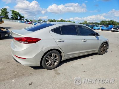 Trzecie zdjęcie samochodu z tyłu: 2018 HYUNDAI ELANTRA SEL VIN:5NPD84LF8JH300939 - miniatura