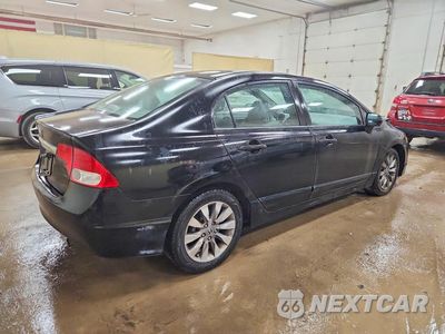 Trzecie zdjęcie samochodu z tyłu: 2010 HONDA CIVIC EX VIN:19XFA1F87AE055631 - miniatura