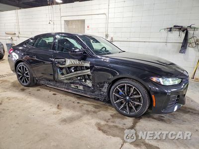 Czwarte zdjęcie samochodu z boku: 2025 BMW I4 M50 VIN:WBY33HD02SFU65181 - miniatura