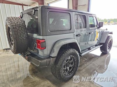 Trzecie zdjęcie samochodu z tyłu: 2024 JEEP WRANGLER VIN:1C4RJXN69RW177070 - miniatura