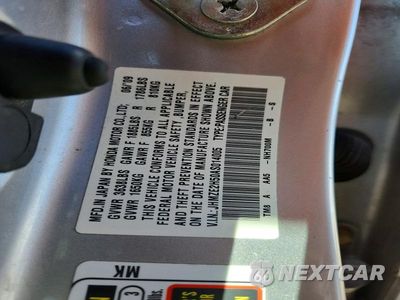 Zdjęcie 12 z 12 samochodu: 2010 HONDA INSIGHT LX VIN:JHMZE2H50AS014005 - miniatura