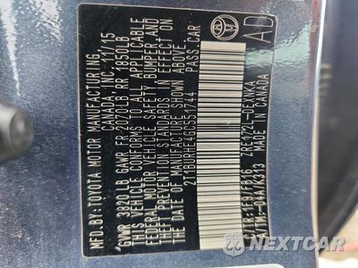 Zdjęcie 12 z 12 samochodu: 2016 TOYOTA COROLLA LE VIN:2T1BURHE4GC551744 - miniatura