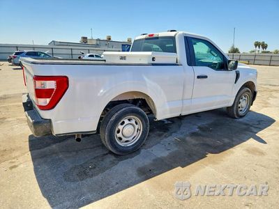 Trzecie zdjęcie samochodu z tyłu: 2022 FORD F150 VIN:1FTMF1CB2NKE26352 - miniatura