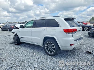 Drugie zdjęcie samochodu z przodu: 2018 JEEP GRAND CHEROKEE OVERLAND VIN:1C4RJECG6JC247145 - miniatura