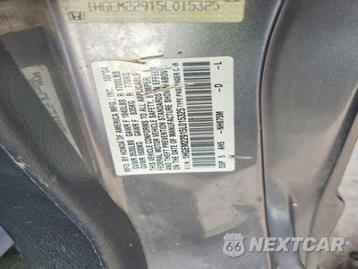 Zdjęcie 12 z 12 samochodu: 2005 HONDA CIVIC EX VIN:1HGEM22915L015325 - miniatura
