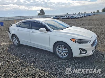 Czwarte zdjęcie samochodu z boku: 2019 FORD FUSION TITANIUM VIN:3FA6P0D95KR221536 - miniatura