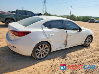 Trzecie zdjęcie samochodu z tyłu: 2017 MAZDA 3 TOURING VIN:3MZBN1V72HM152437 - miniatura