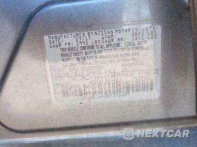 Zdjęcie 23 z 24 samochodu: 2017 NISSAN SENTRA SV VIN:3N1AB7AP3HY371029 - miniatura