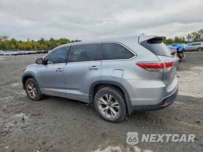 Drugie zdjęcie samochodu z przodu: 2016 TOYOTA HIGHLANDER LE PLUS VIN:5TDBKRFHXGS259414 - miniatura