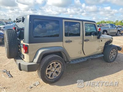 Trzecie zdjęcie samochodu z tyłu: 2017 JEEP WRANGLER UNLIMITED SPORT VIN:1C4BJWDG9HL597899 - miniatura