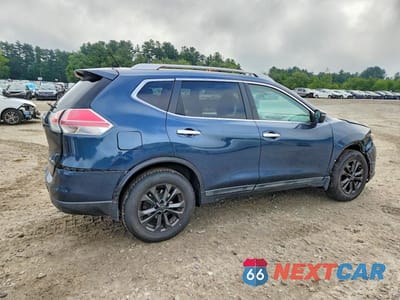 Trzecie zdjęcie samochodu z tyłu: 2015 NISSAN ROGUE SV VIN:5N1AT2MV4FC782660 - miniatura