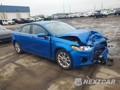 Czwarte zdjęcie samochodu z boku: 2020 FORD FUSION SE VIN:3FA6P0HD0LR260759 - miniatura