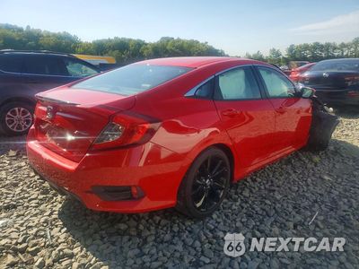 Trzecie zdjęcie samochodu z tyłu: 2020 HONDA CIVIC SPORT VIN:2HGFC2F89LH562118 - miniatura
