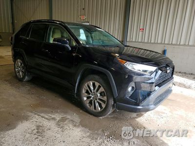 Czwarte zdjęcie samochodu z boku: 2019 TOYOTA RAV4 XLE PREMIUM VIN:JTMA1RFV9KD511033 - miniatura