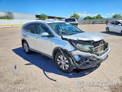 Czwarte zdjęcie samochodu z boku: 2014 HONDA CR-V EX VIN:2HKRM3H56EH510375 - miniatura