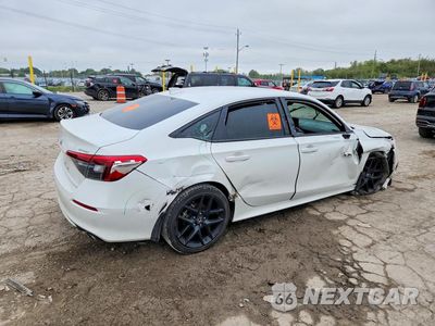 Trzecie zdjęcie samochodu z tyłu: 2024 HONDA CIVIC SPORT VIN:2HGFE2F54RH579465 - miniatura