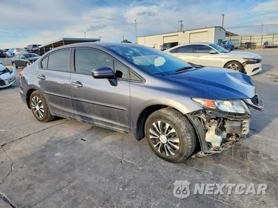 Czwarte zdjęcie samochodu z boku: 2015 HONDA CIVIC LX VIN:19XFB2F54FE071723 - miniatura