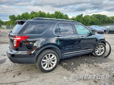 Trzecie zdjęcie samochodu z tyłu: 2013 FORD EXPLORER LIMITED VIN:1FM5K8F86DGC32882 - miniatura