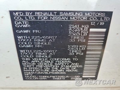 Zdjęcie 14 z 14 samochodu: 2020 NISSAN ROGUE S VIN:KNMAT2MV8LP538065 - miniatura