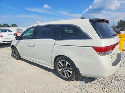 Drugie zdjęcie samochodu z przodu: 2014 HONDA ODYSSEY TOURING VIN:5FNRL5H96EB123339 - miniatura