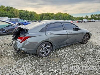 Trzecie zdjęcie samochodu z tyłu: 2025 HYUNDAI ELANTRA SEL SPORT VIN:KMHLM4DGXSU974494 - miniatura