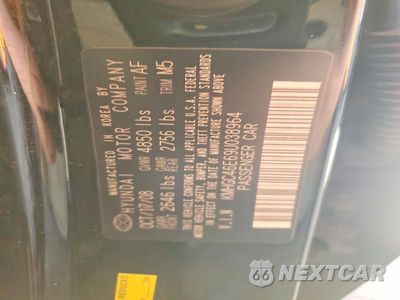 Zdjęcie 12 z 12 samochodu: 2009 HYUNDAI GENESIS 3.8L VIN:KMHGC46E69U038964 - miniatura