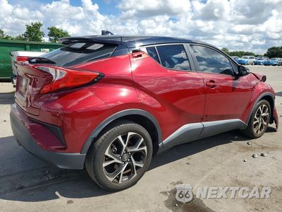 Trzecie zdjęcie samochodu z tyłu: 2019 TOYOTA C-HR XLE VIN:NMTKHMBX9KR083574 - miniatura